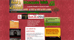 Desktop Screenshot of mosquee-islah.net